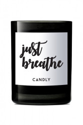Candly  Vonná sójová svíčka  Just breathe 250 g
