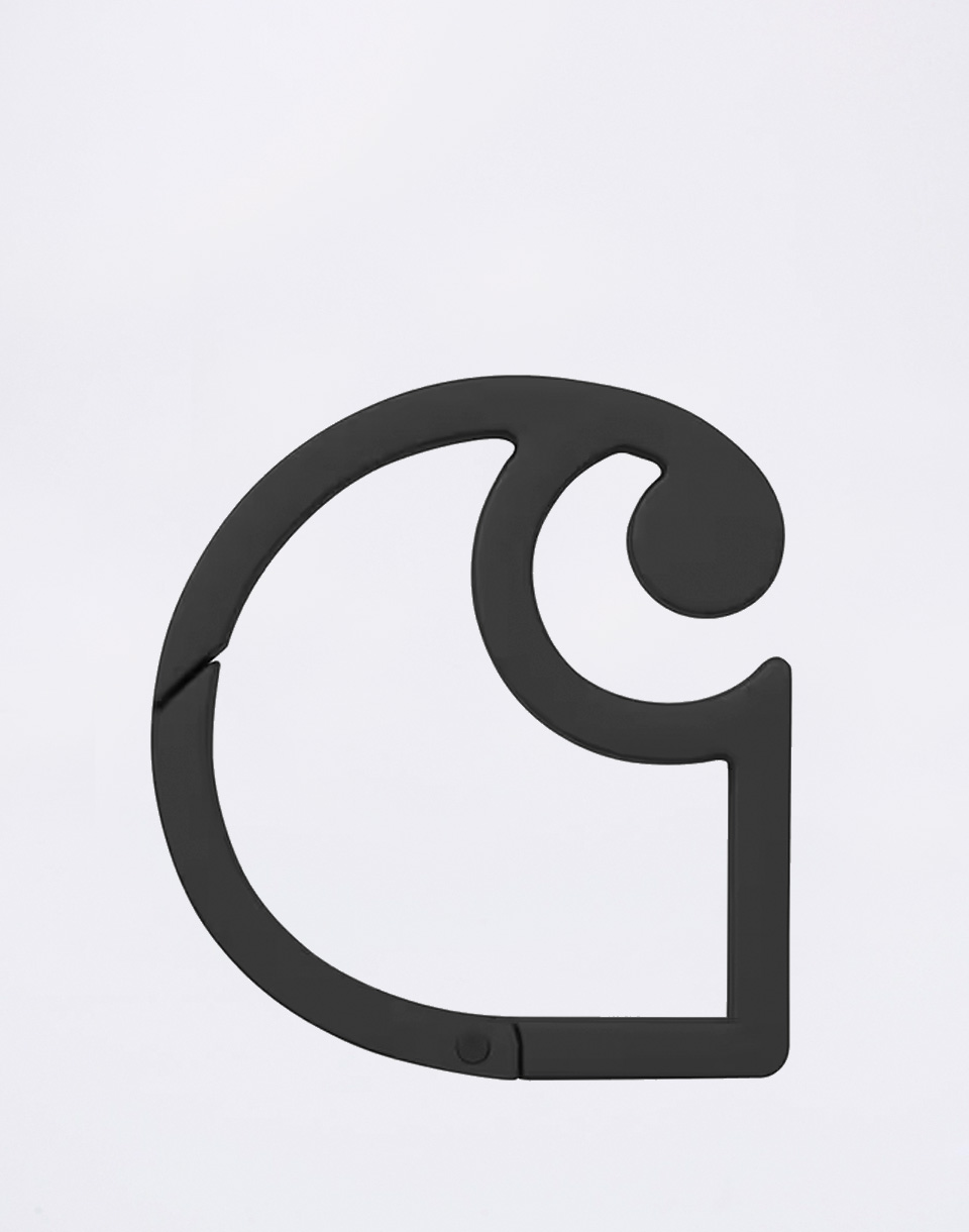 Carhartt WIP C-Logo Carabiner Black