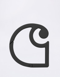 Carhartt WIP C-Logo Carabiner Black