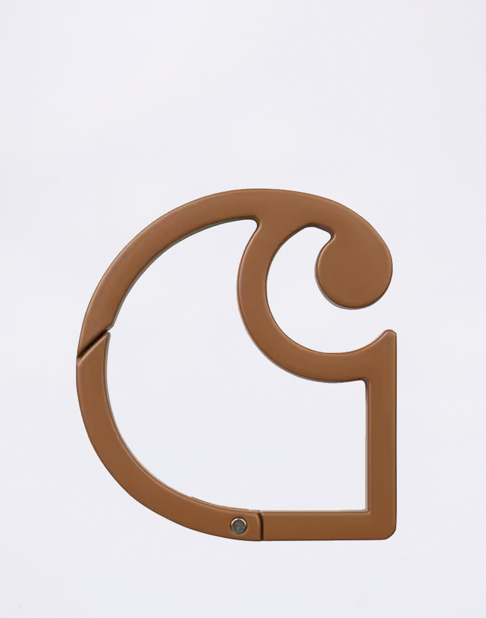 Carhartt WIP C-Logo Carabiner Brown