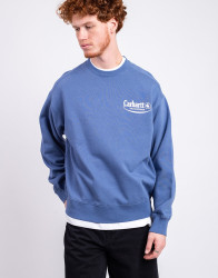 Carhartt WIP Catalogue Sweat Blue Iris/Air Pink S
