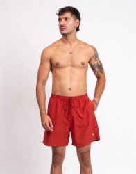 Carhartt WIP Chase Swim Trunks Oxide Red/Gold S