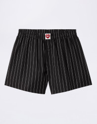 Carhartt WIP Cotton Boxer Seaton Stripe, Black/Wax S