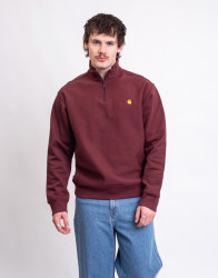 Carhartt WIP Half Zip American Script Amarone S