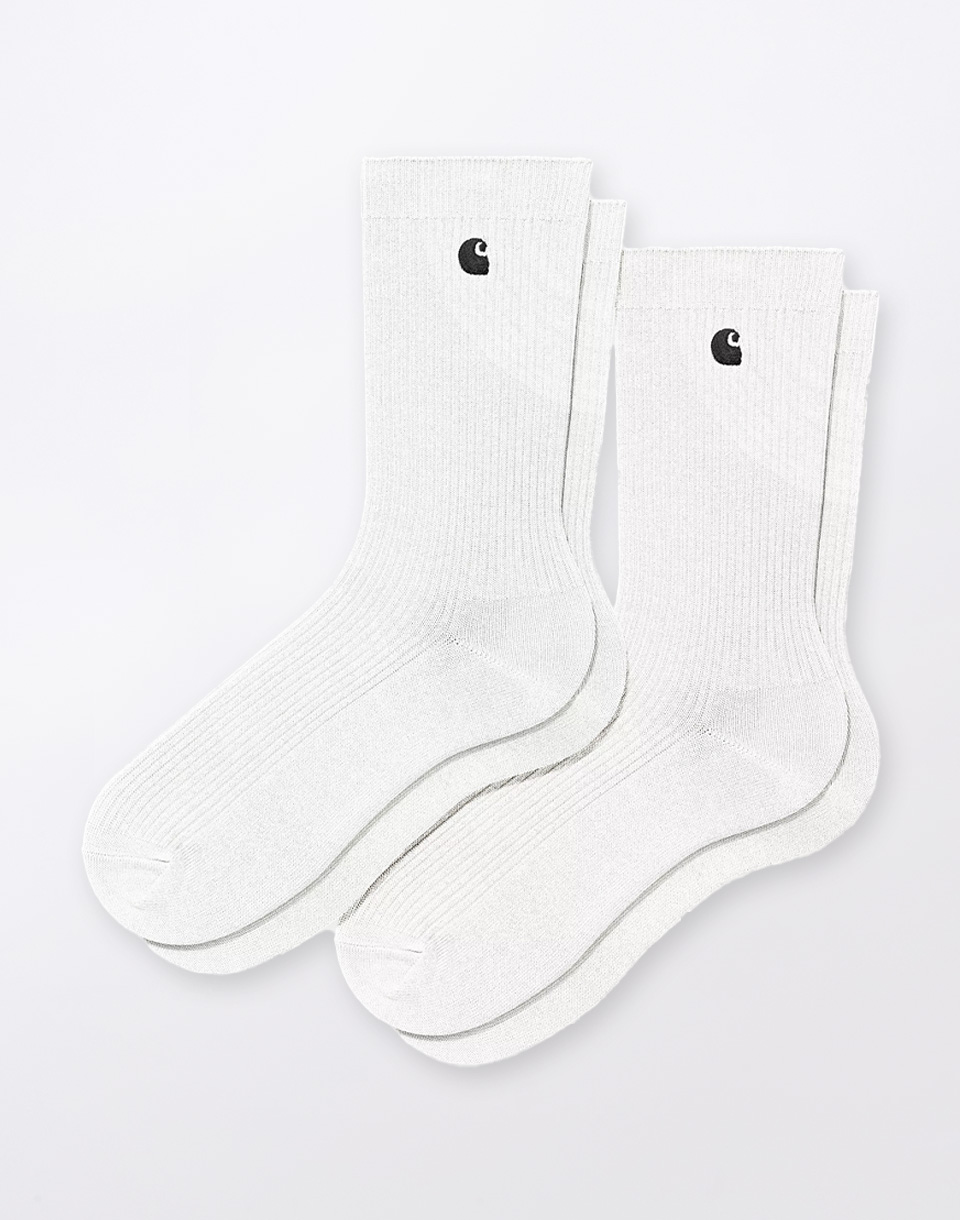 Carhartt WIP Madison Pack Socks White/Black + White/Black