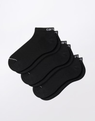 Carhartt WIP Script Sneakers Socks Black/White + Black/White