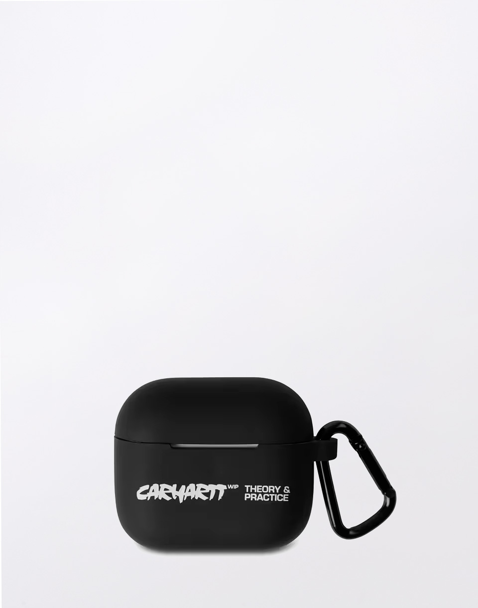 Carhartt WIP Theory and Practice AirPods Case - AirPods 3 Black/White