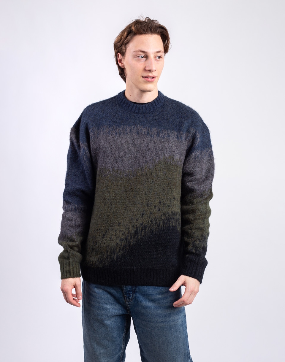 Carhartt WIP Tinley Sweater Tinley Stripe, Jupiter S