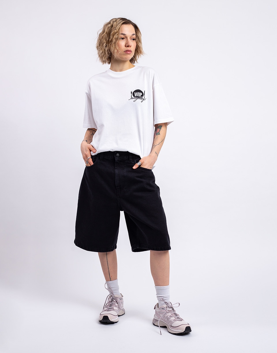 Carhartt WIP W' Brandon Short Black stone washed S