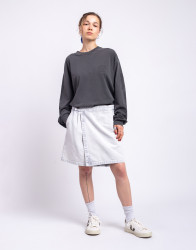 Carhartt WIP W' Emery Skirt Black chalk wash S
