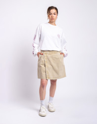 Carhartt WIP W' Emery Skirt Dusty H Brown chalk wash XS