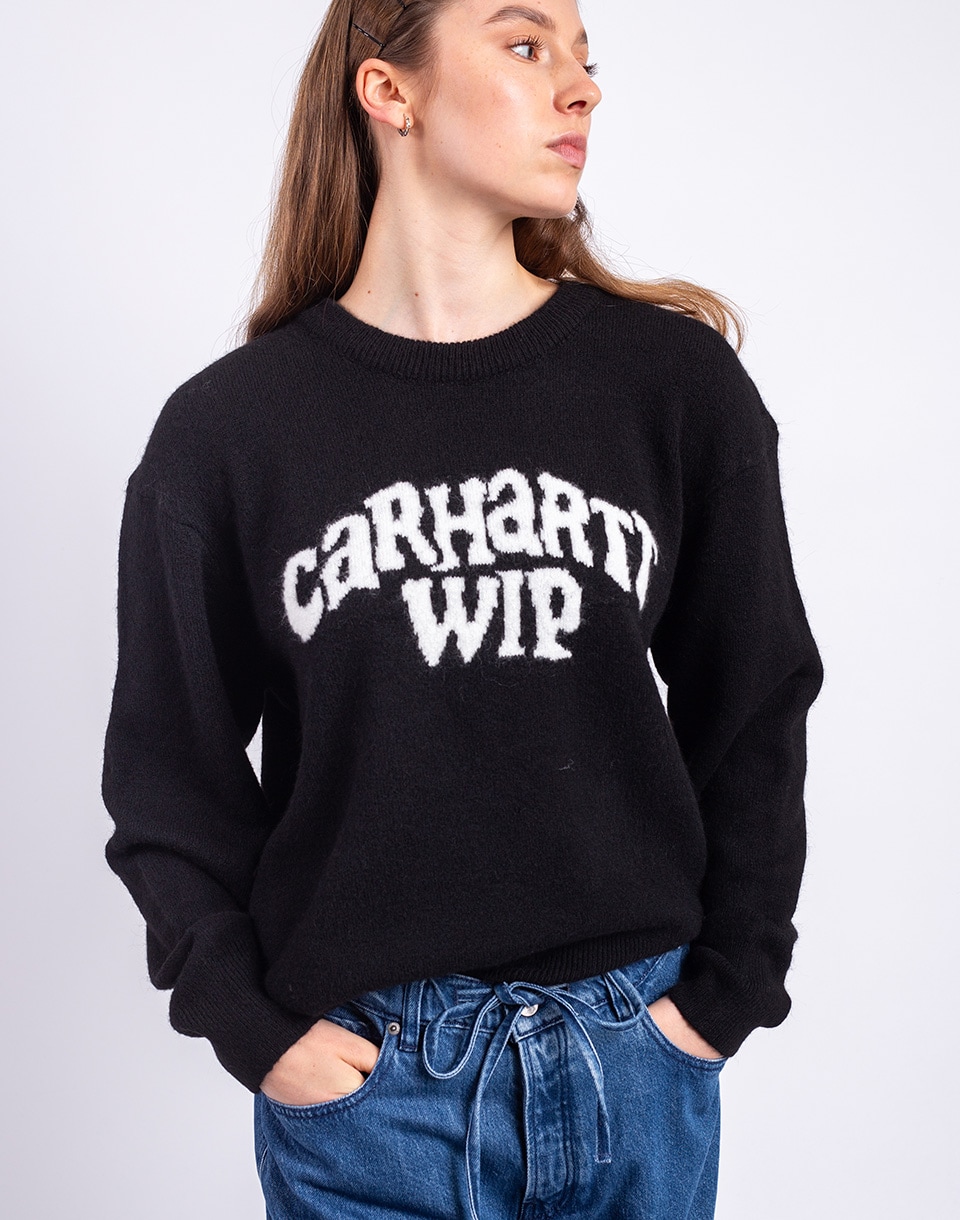 Carhartt WIP W' Guide Club Sweater Black/Wax XS