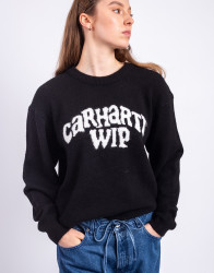 Carhartt WIP W' Guide Club Sweater Black/Wax XS