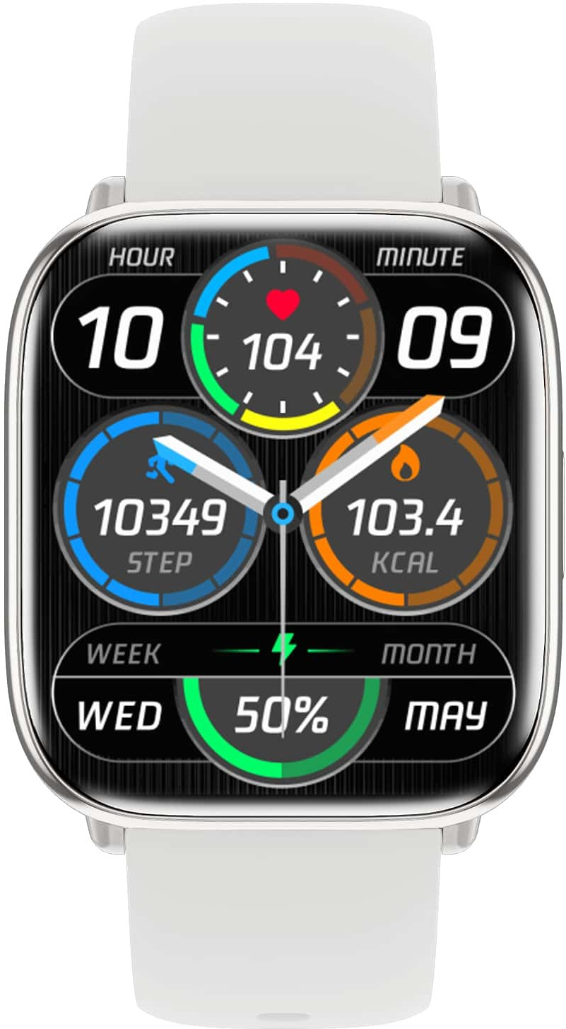 CARNEO Chytré hodinky Carneo Proxima HR+ stříbrné