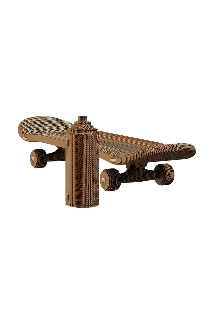 Cartonic  3D puzzle  Skateboard And Spary Can