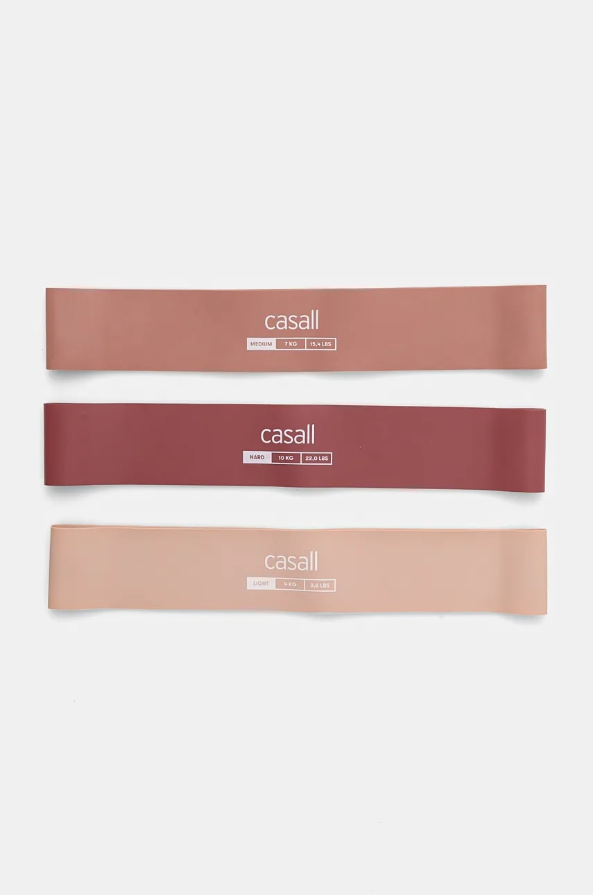 Casall  Cvičební odporové pásy  3-pack