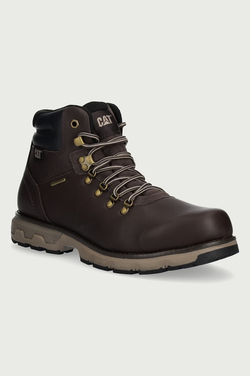 CAT Footwear  boty pánské kožené PURSUE HIKER WP
