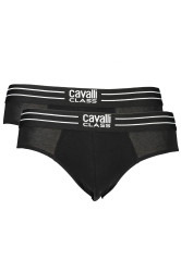 CAVALLI CLASS pánské slipy černé
