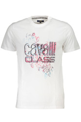 Cavalli Class pánské tričko bílé