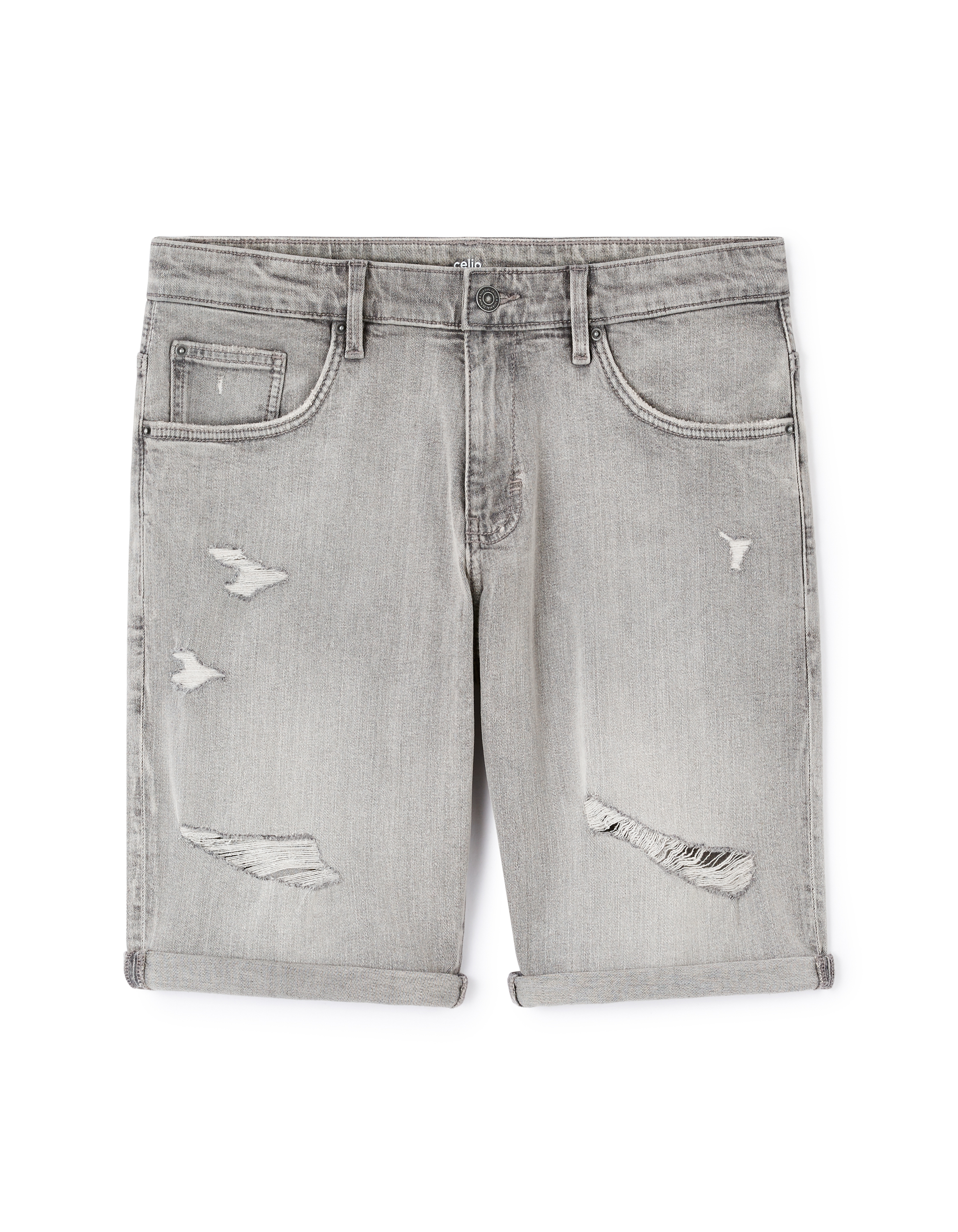 Celio Džínové kraťasy Dodenimbm2 - Pánské