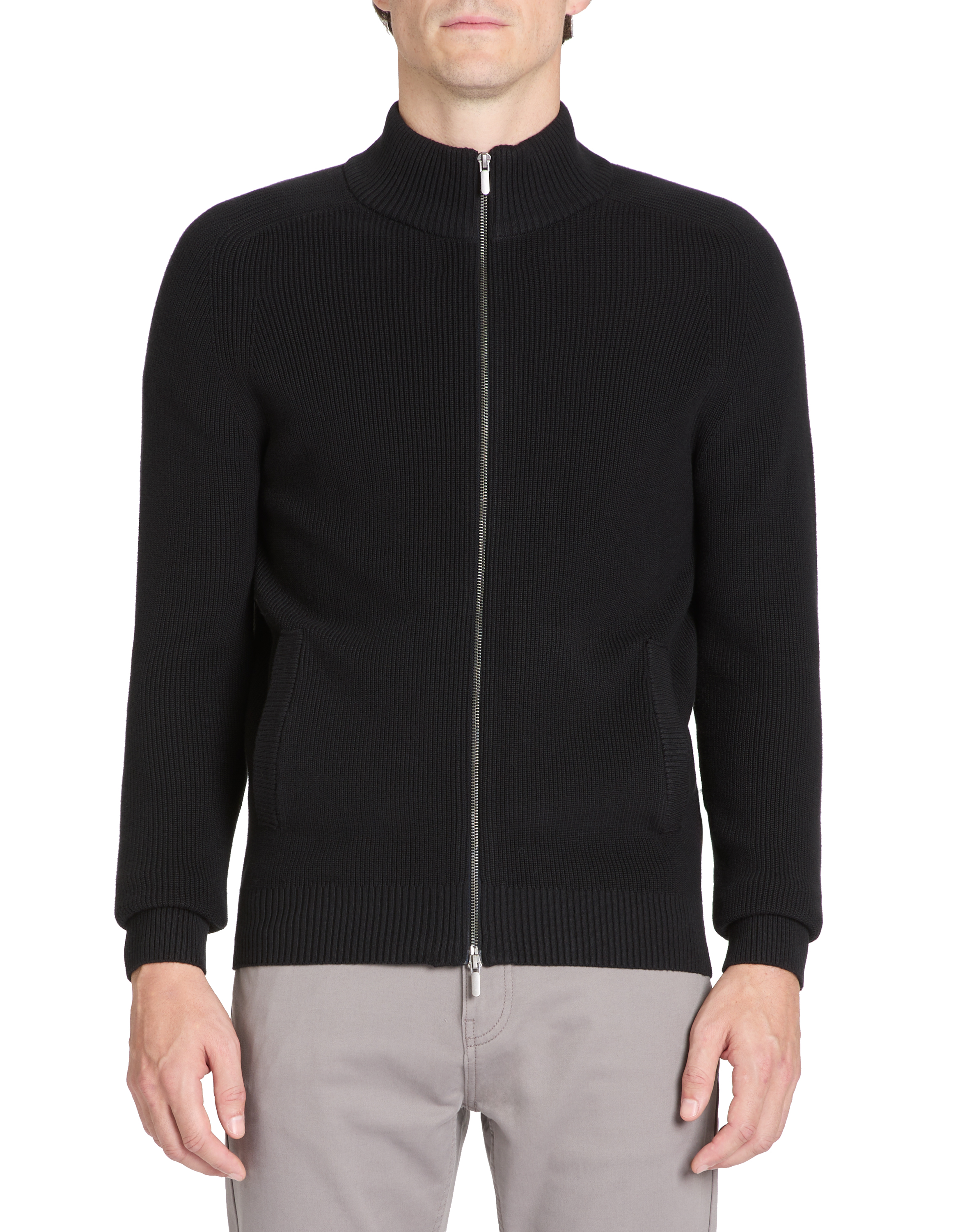 Celio Kardigan Jeshintano na zip - Pánské