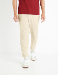 Celio Lněné kalhoty Dolinco - Pánské
