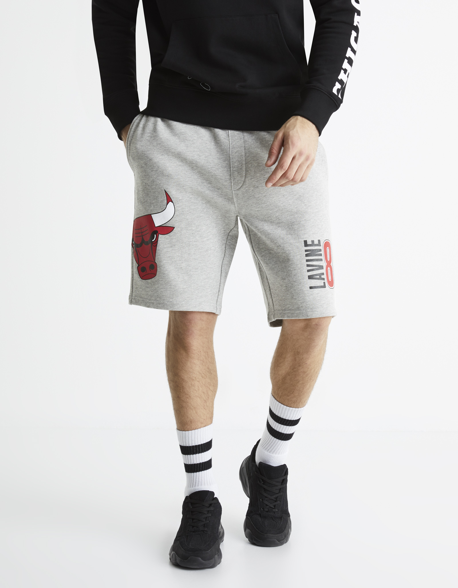 Celio Teplákové kraťasy NBA Chicago Bulls - Pánské