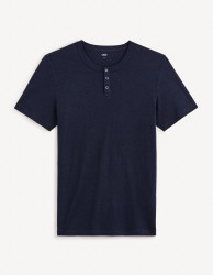 Celio Tričko henley Geliney - Pánské