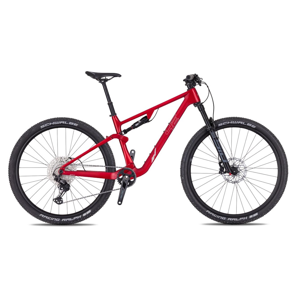 Celoodpružené kolo 4EVER Sonnic Elite 29" - model 2026 S (15,5", 155-165 cm) flame red/hologram