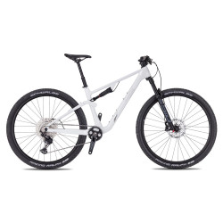 Celoodpružené kolo 4EVER Sonnic Elite 29" - model 2026 S (15,5", 155-165 cm) white/silver sand