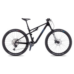 Celoodpružené kolo 4EVER Sonnic Team 29" - model 2026 S (15,5", 155-165 cm) shiny black/hologram