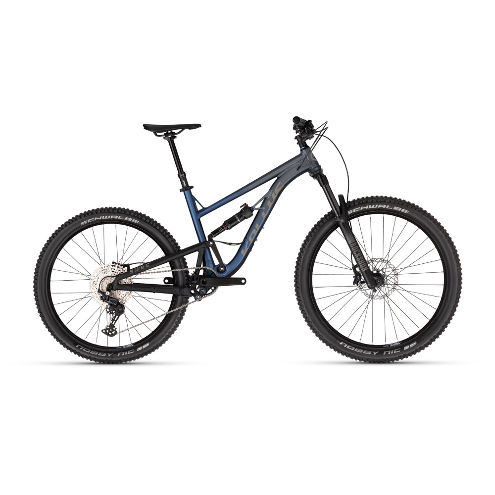 Celoodpružené kolo KELLYS SWAG 10 29/27,5" 9.0 M (16", 175-187 cm) Quartz Blue