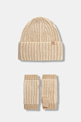 Čepice a návleky na ruce s příměsí vlny UGG CHUNKY