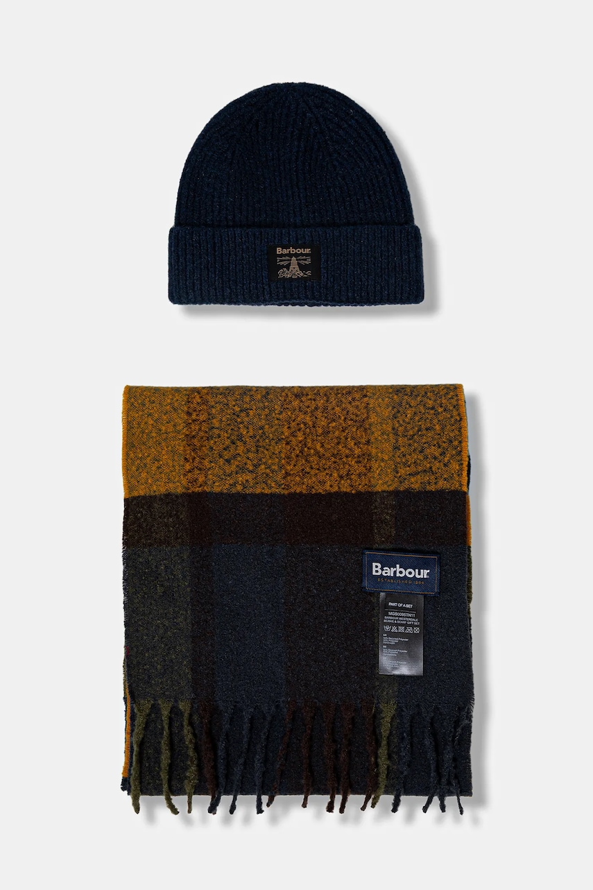 Čepice a šála Barbour