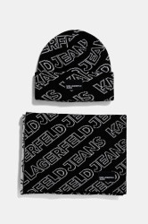 Čepice a šála Karl Lagerfeld Jeans