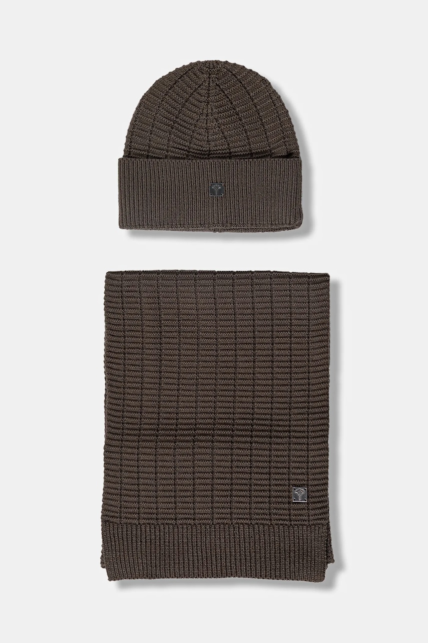 Čepice a šála s přídavkem vlny Joop!