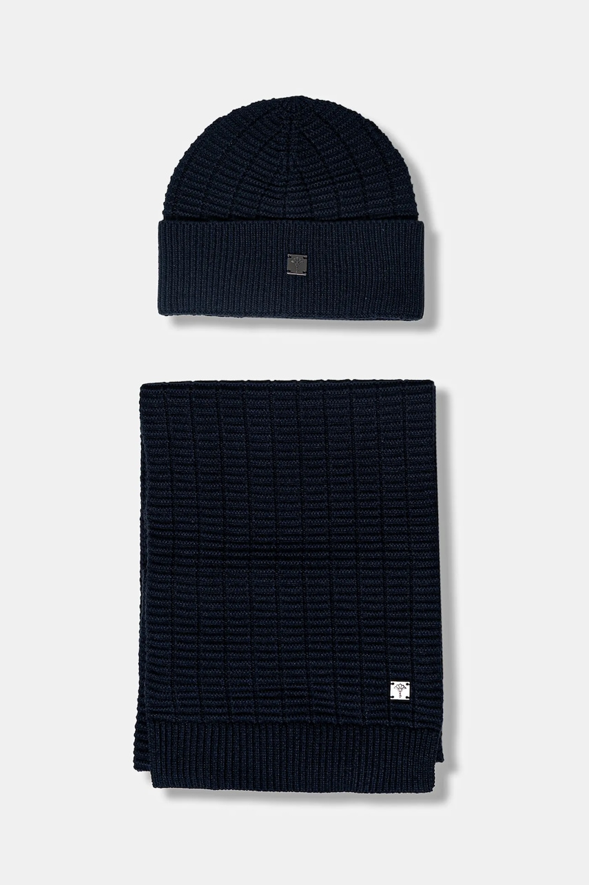 Čepice a šála s přídavkem vlny Joop!