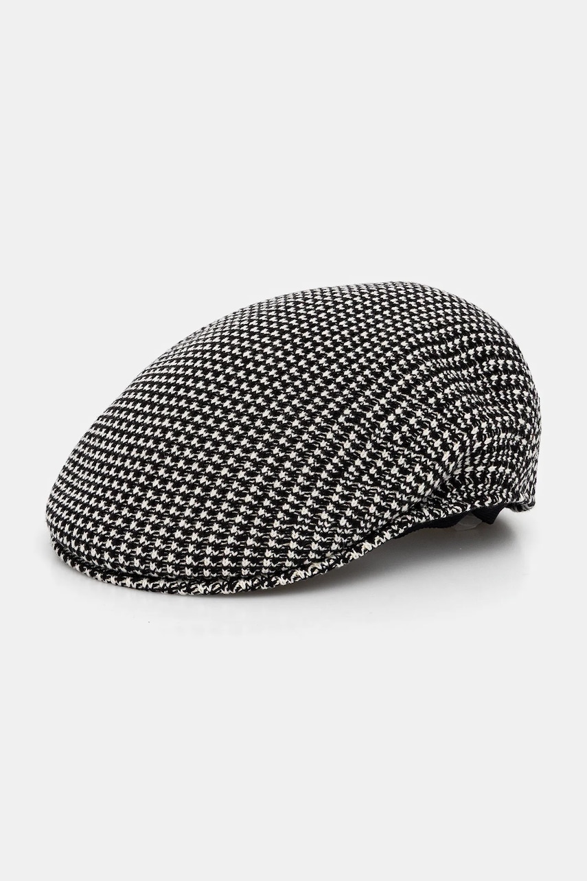 Čepice z vlněné směsi Kangol GRID KNIT