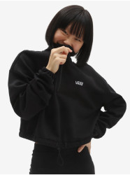 Černá dámská cropped mikina s kapucí VANS - Dámské