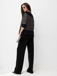 Černá dámská oversize halenka