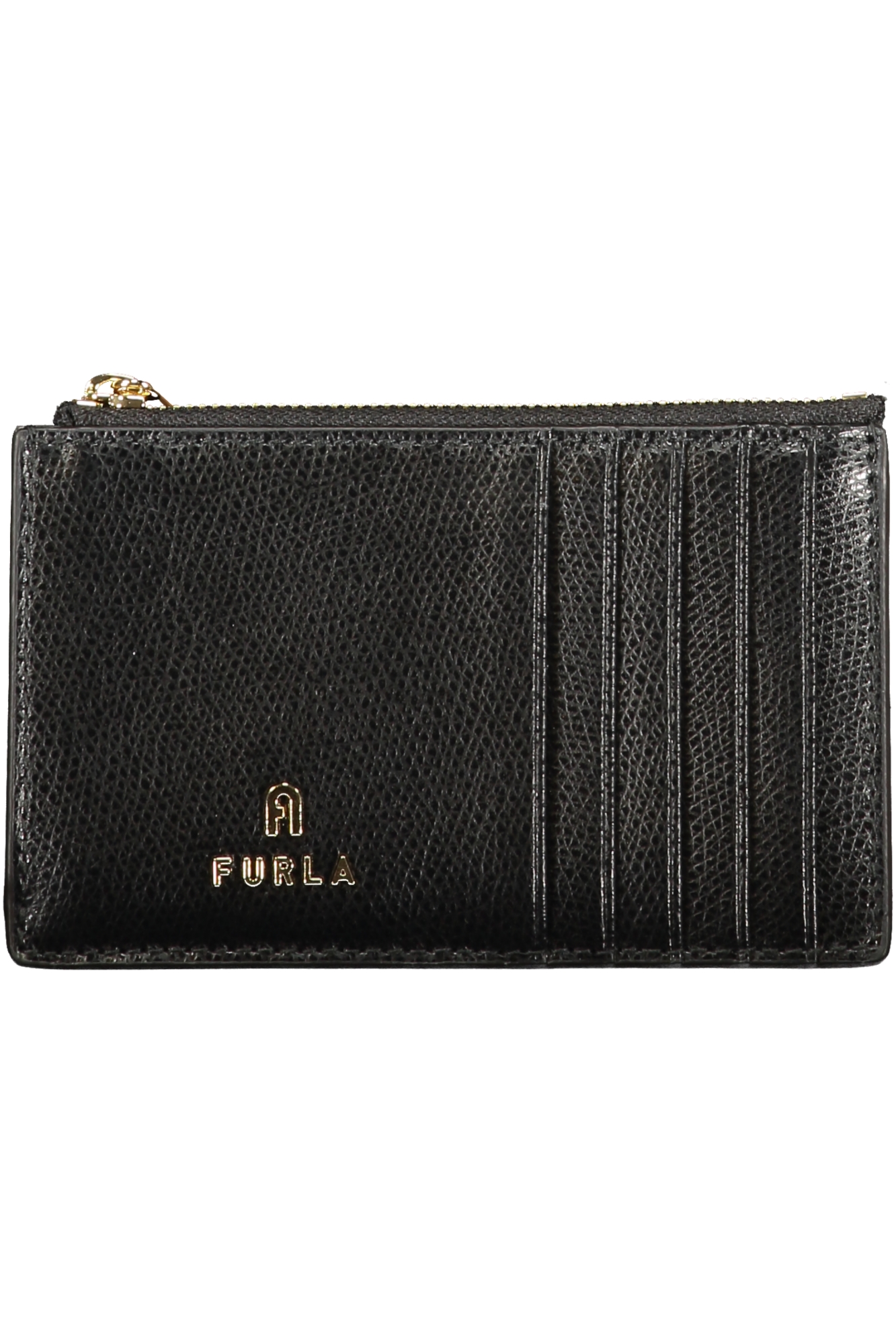Černá kožená peněženka Furla