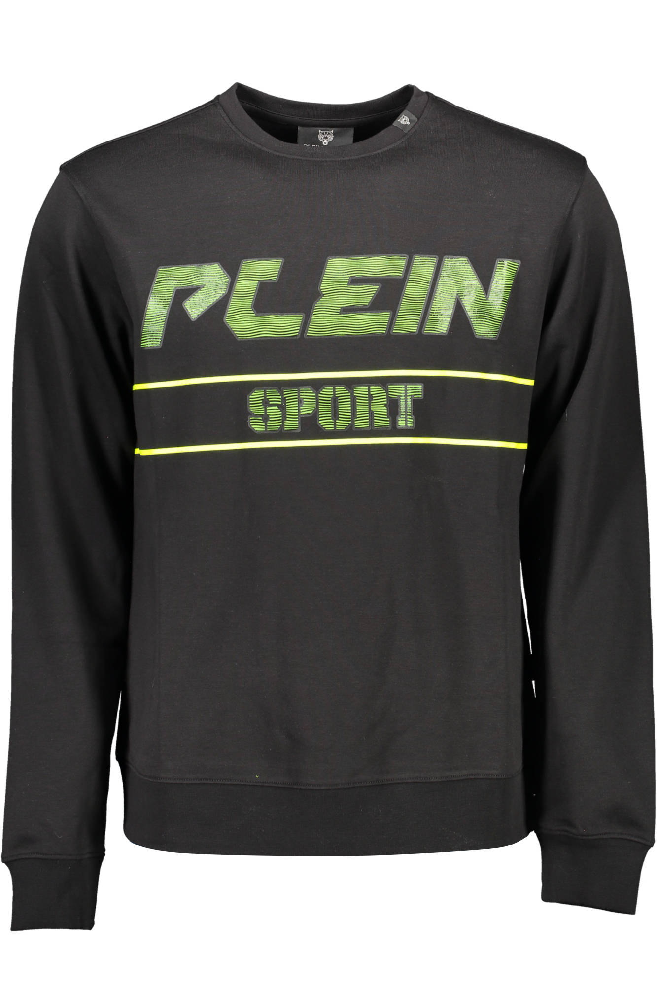 Černá mikina PLEIN SPORT bez kapuce