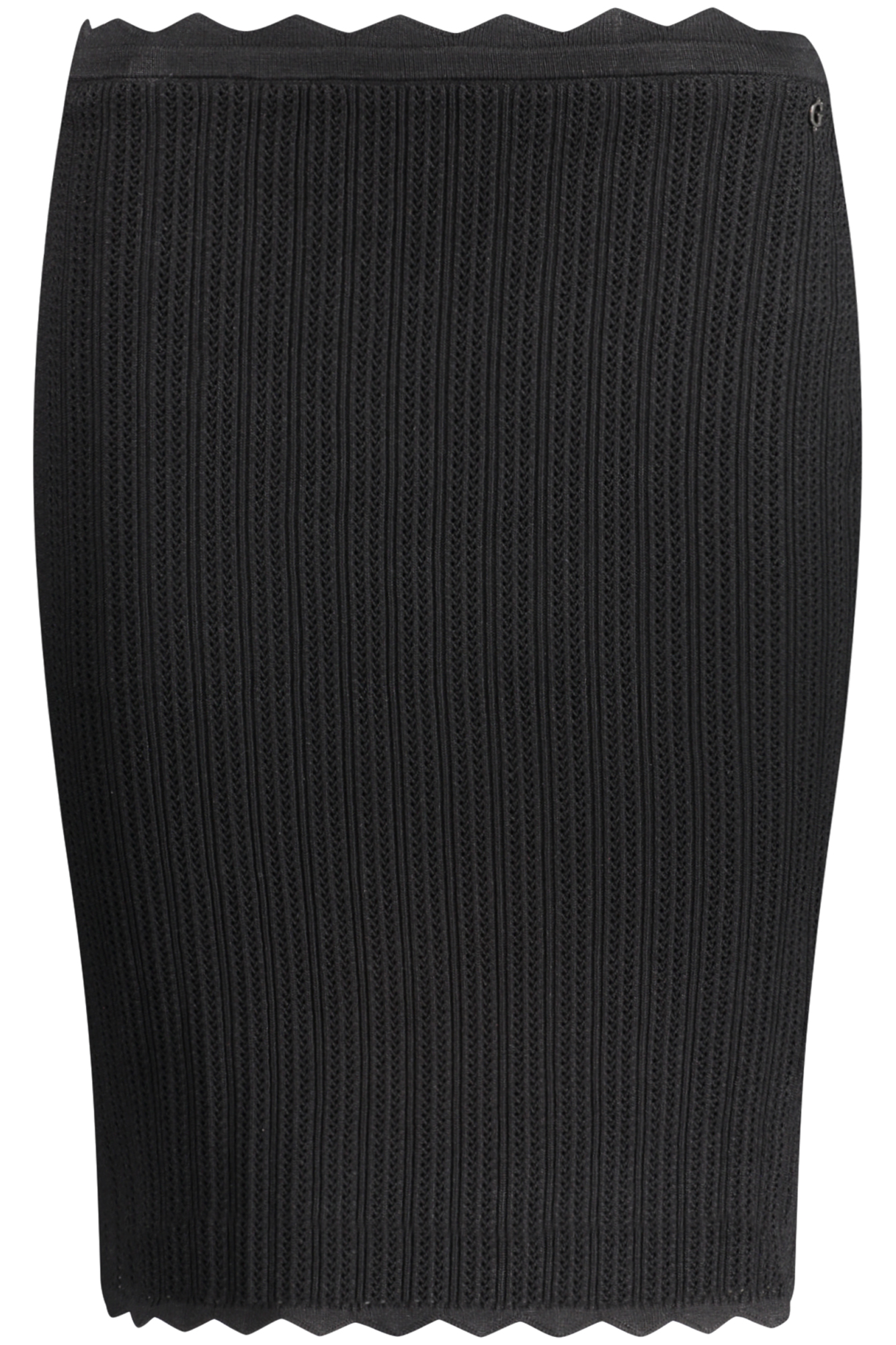 Černá pouzdrová sukně Guess Jeans