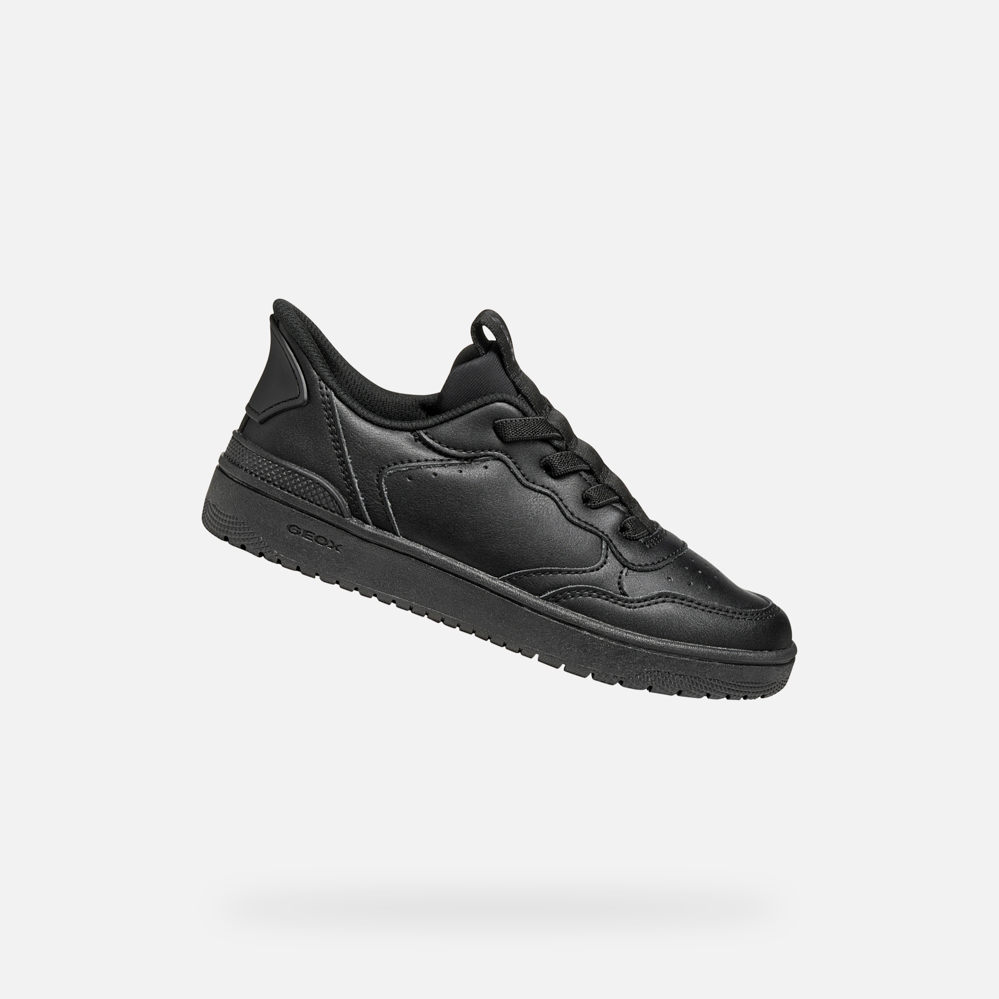 Černé chlapecké tenisky Geox Washiba Fast In - Kluci