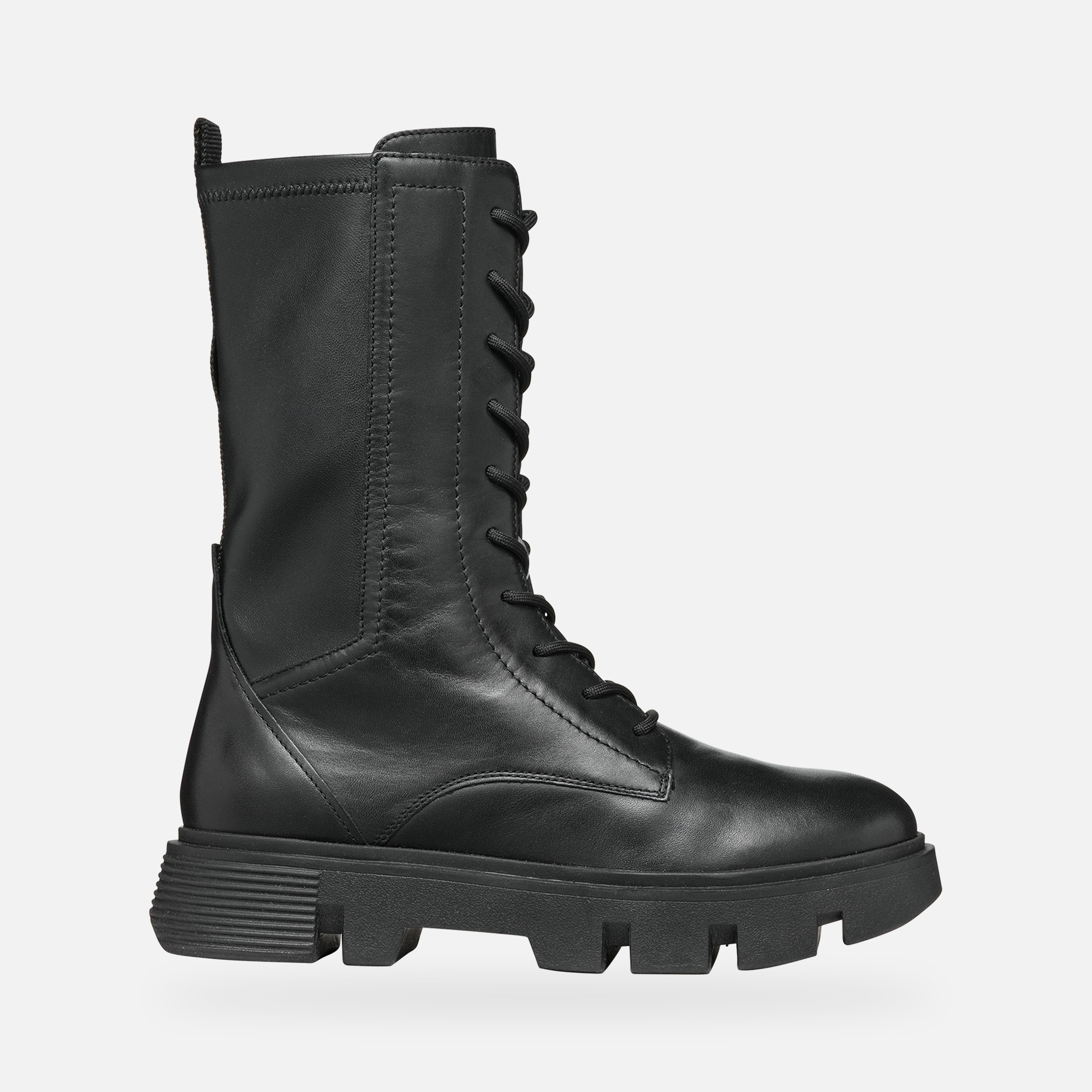 Černé dámské kotníkové boty Geox Vilde