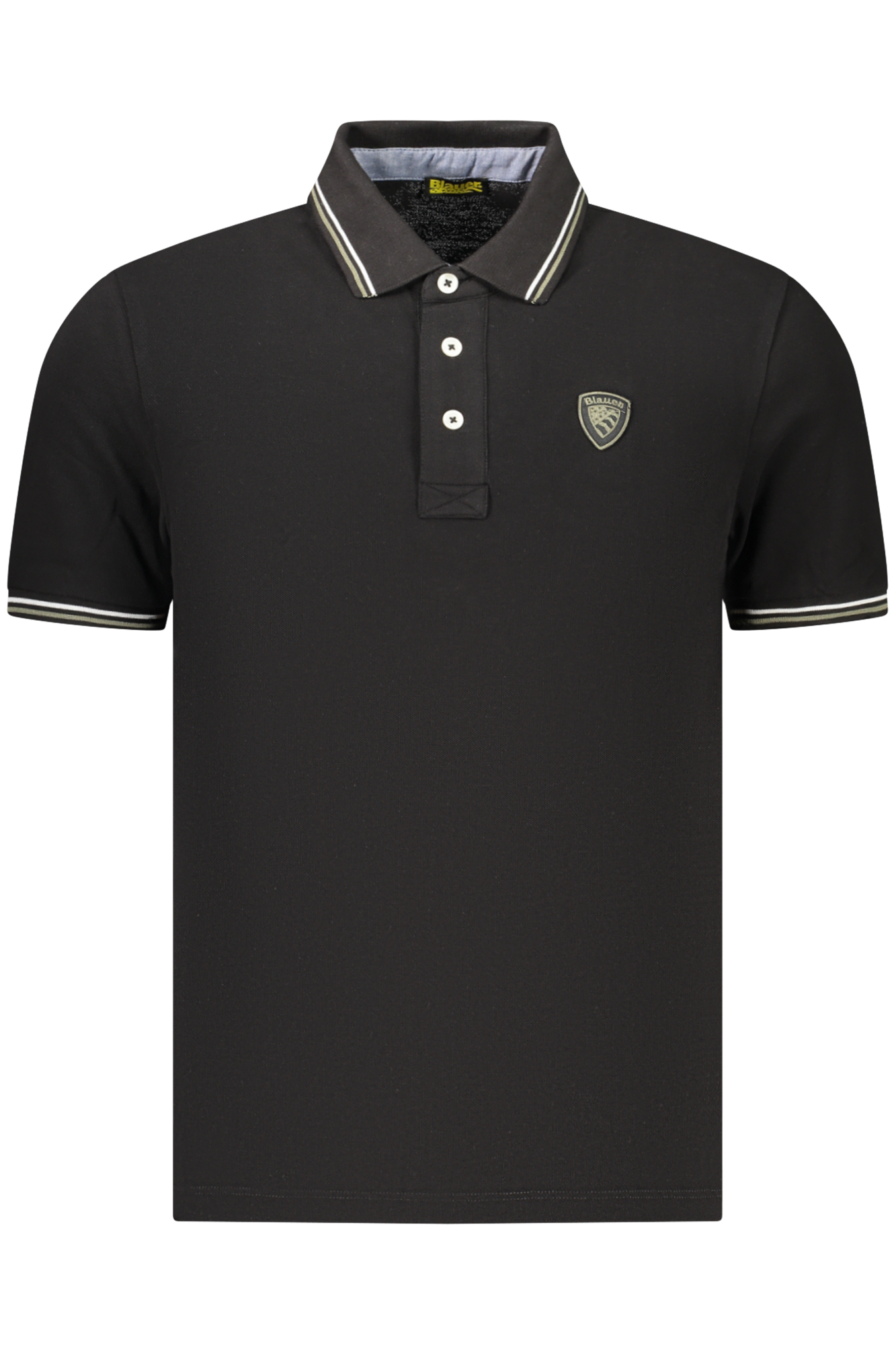 Černé pánské polo triko