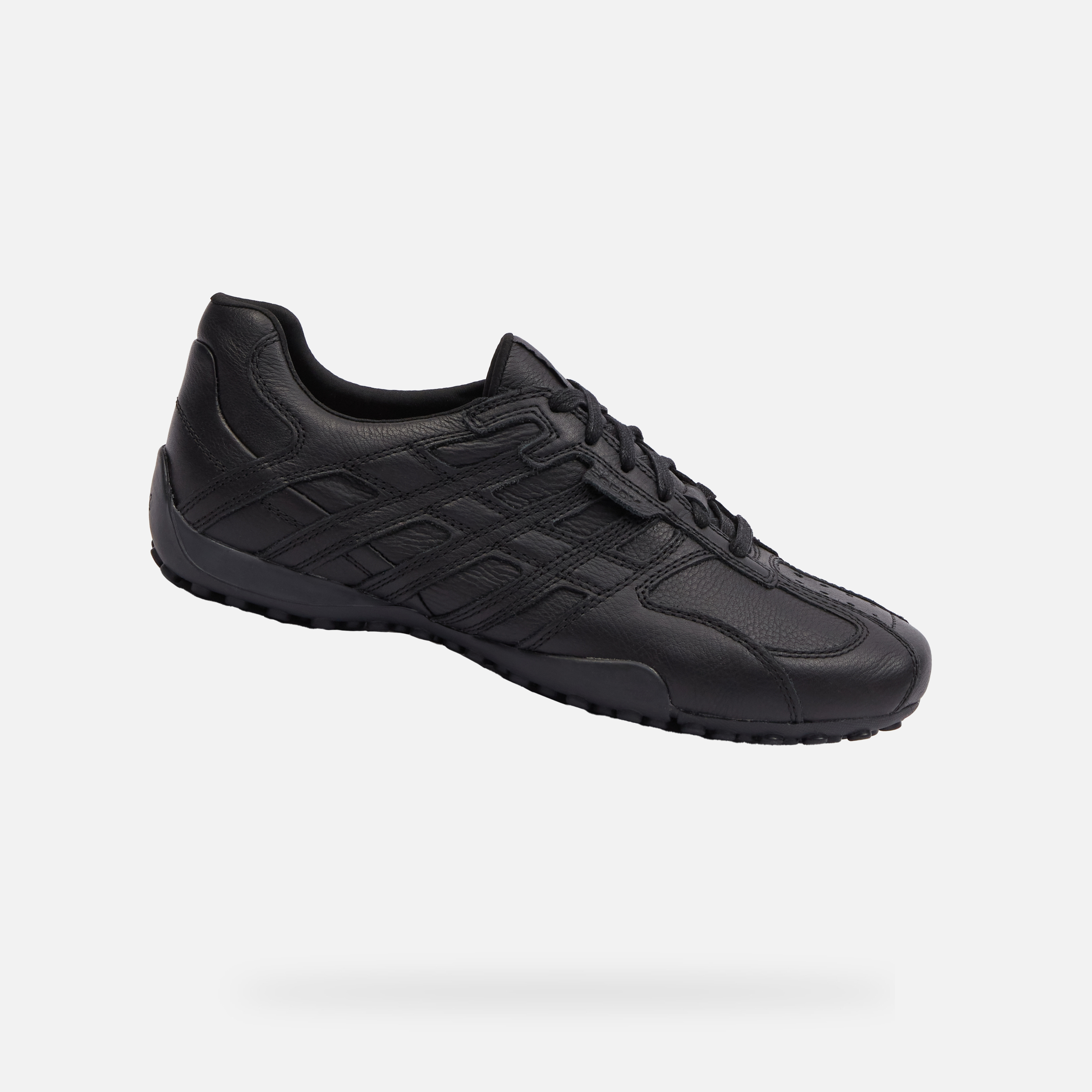 Černé pánské tenisky Geox Snake Original - Pánské