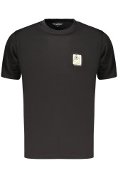 Černé pánské triko s krátkým rukávem