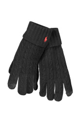 Černé rukavice Ralph Lauren