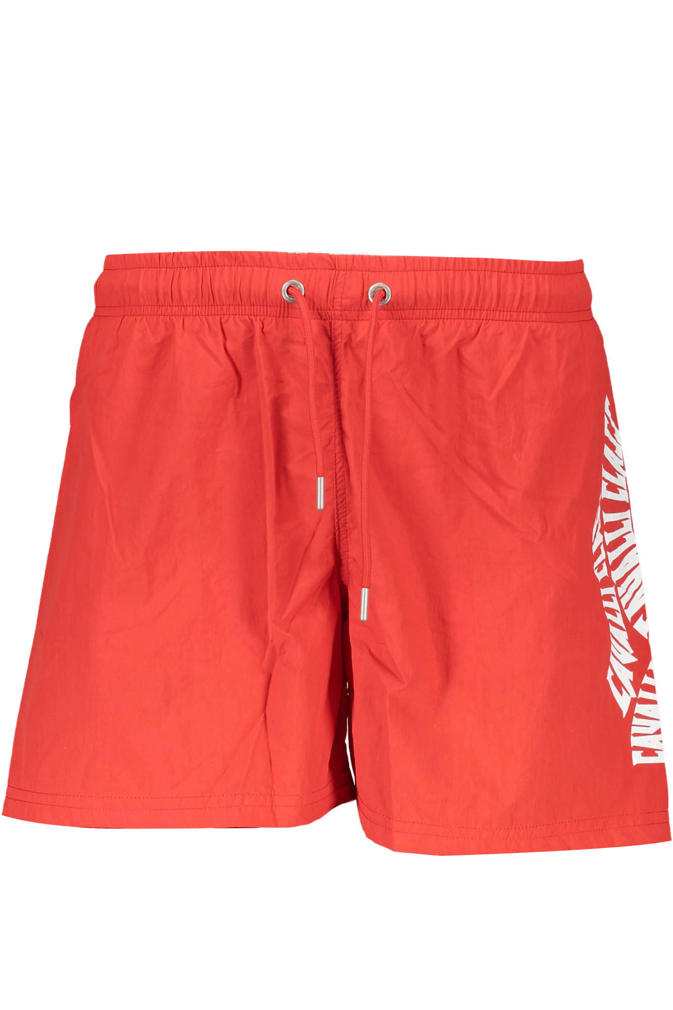 Červené pánské koupací kraťasy Cavalli Class